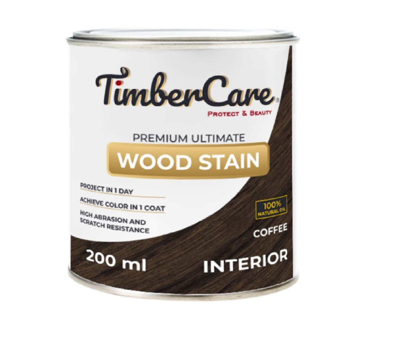 Масло тонирующее  TimberCare  Wood Stain / Coffee / Кофе